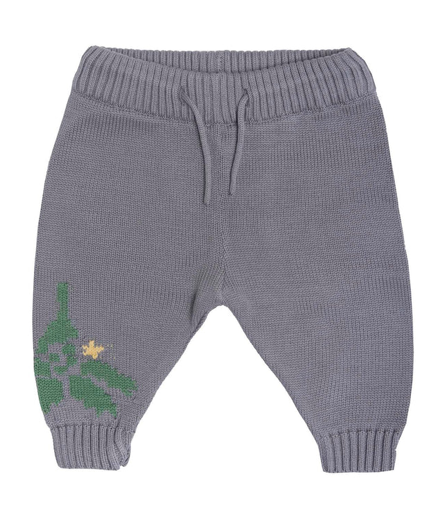 Baby Christmas Leggings in Grey