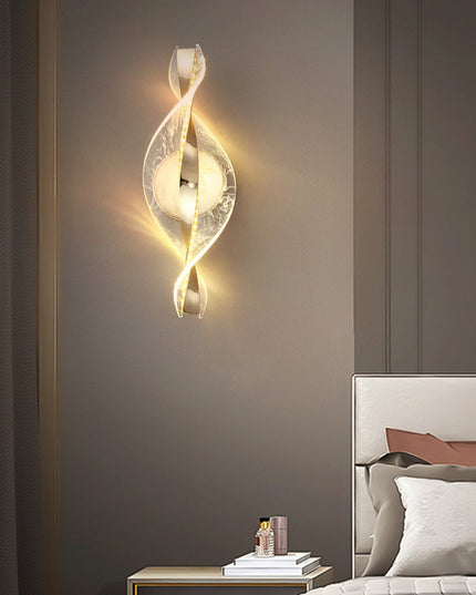 Golden Decoration Aluminum Wall Lamp Snowflake Led Corridor Lights