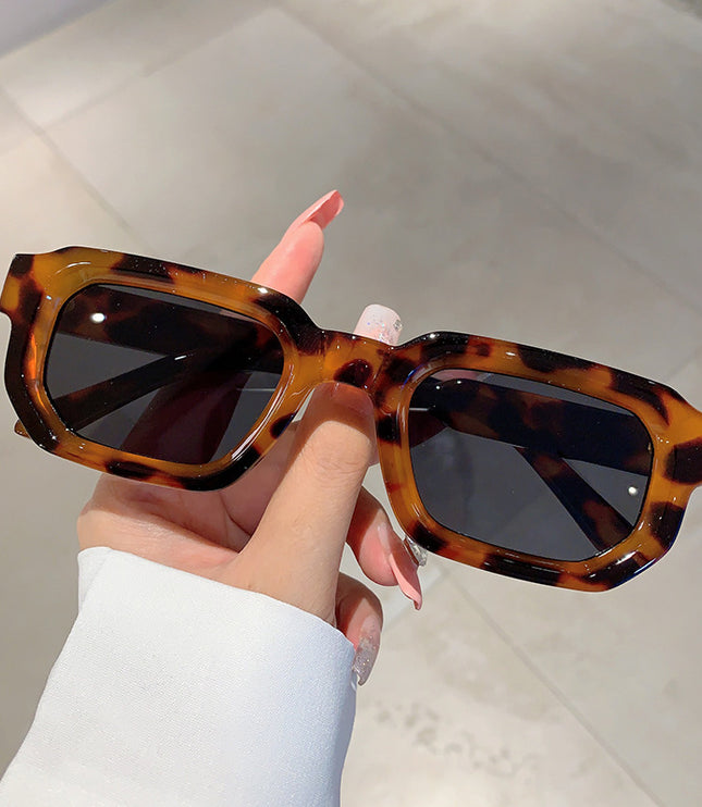 Square Small Frame Simple High-end Fashion Sunglasses