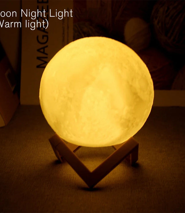 Book Light LED Moon Light Galaxy Light, Moon Night Light, Girl, Boy, Child Birthday Gift, Bedroom Decoration Indoor lighting