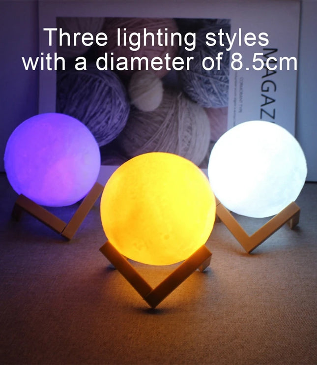 Book Light LED Moon Light Galaxy Light, Moon Night Light, Girl, Boy, Child Birthday Gift, Bedroom Decoration Indoor lighting