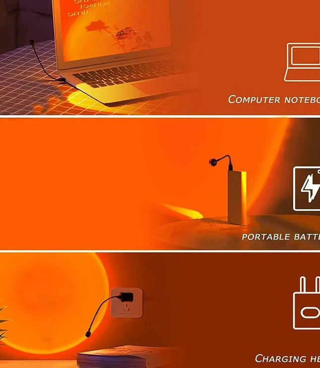 USB Sunset Sunset Ambiance Light
