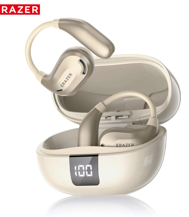 ERAZER XT66PRO Bluetooth Earphones ASMR Headsets DIY APP AI Translator Earbuds Wireless Headphones 13 Hours long life Display