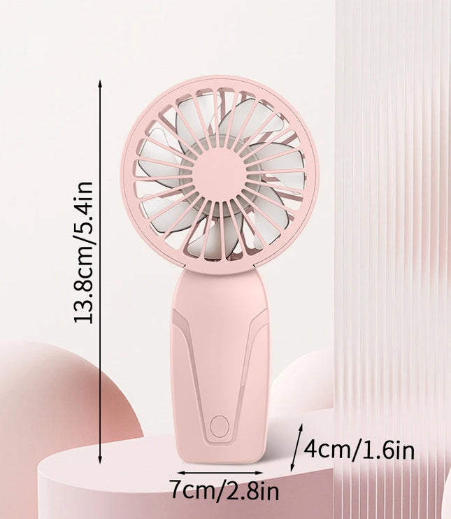 Cute Mini Portable Fan Mini Eyelash Fan Handheld Fan With Battery Office Outdoor Travel Small Fan Summer Refreshing Student Gift
