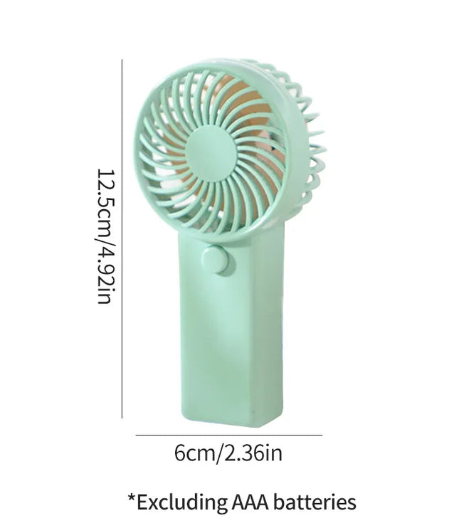 Cute Mini Portable Fan Mini Eyelash Fan Handheld Fan With Battery Office Outdoor Travel Small Fan Summer Refreshing Student Gift