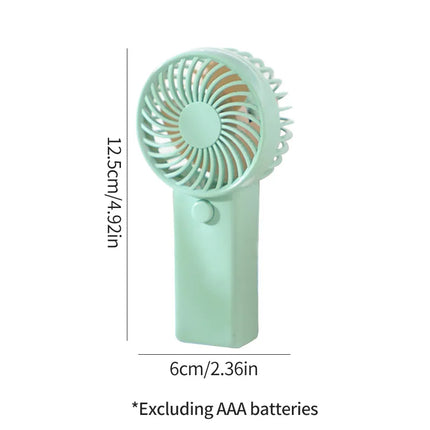 Cute Mini Portable Fan Mini Eyelash Fan Handheld Fan With Battery Office Outdoor Travel Small Fan Summer Refreshing Student Gift