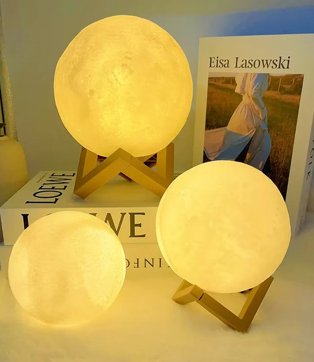 Book Light LED Moon Light Galaxy Light, Moon Night Light, Girl, Boy, Child Birthday Gift, Bedroom Decoration Indoor lighting