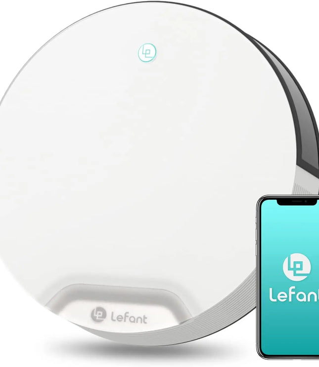 Lefant N1 Robot Vacuum Cleaner, Suction Power 4500PA, 4 Cleaning Modes, App Control, Up to 165 Minutes Autonomy