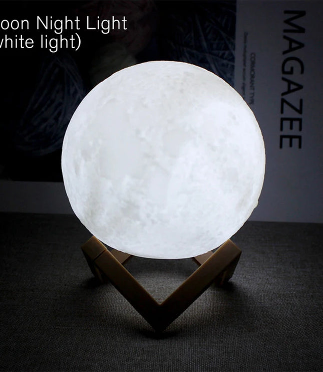 Book Light LED Moon Light Galaxy Light, Moon Night Light, Girl, Boy, Child Birthday Gift, Bedroom Decoration Indoor lighting