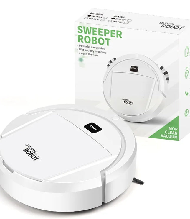 New Automatic Robot Vacuum Cleaner Smart Sweeping Dry Wet Cleaning Machine Charging Intelligent Vacuum Cleaner for Home