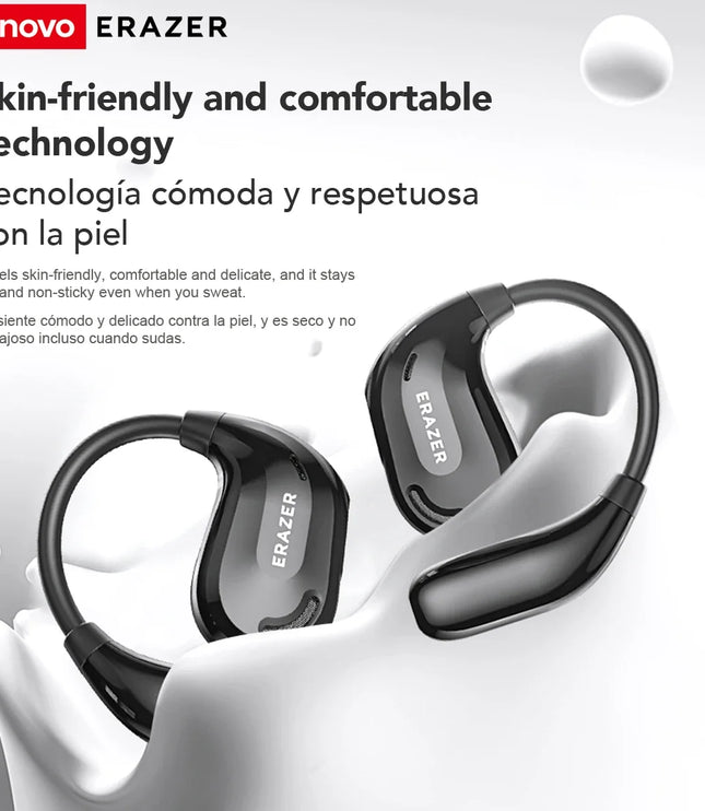ERAZER XT66PRO Bluetooth Earphones ASMR Headsets DIY APP AI Translator Earbuds Wireless Headphones 13 Hours long life Display