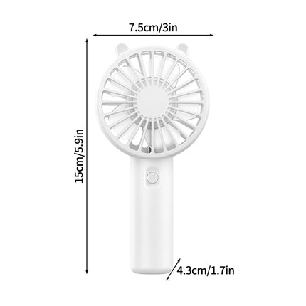 Cute Mini Portable Fan Mini Eyelash Fan Handheld Fan With Battery Office Outdoor Travel Small Fan Summer Refreshing Student Gift