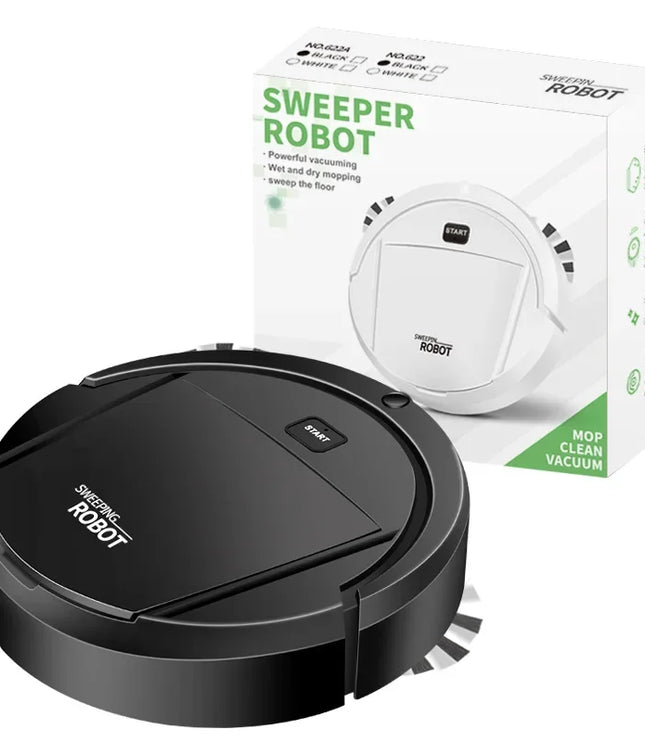 New Automatic Robot Vacuum Cleaner Smart Sweeping Dry Wet Cleaning Machine Charging Intelligent Vacuum Cleaner for Home