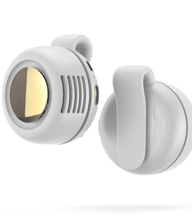 Whirlwind Leafless Fan With Portable Button Design USB Charging Silent Portable Mini Fan For Home And Outdoor Travel