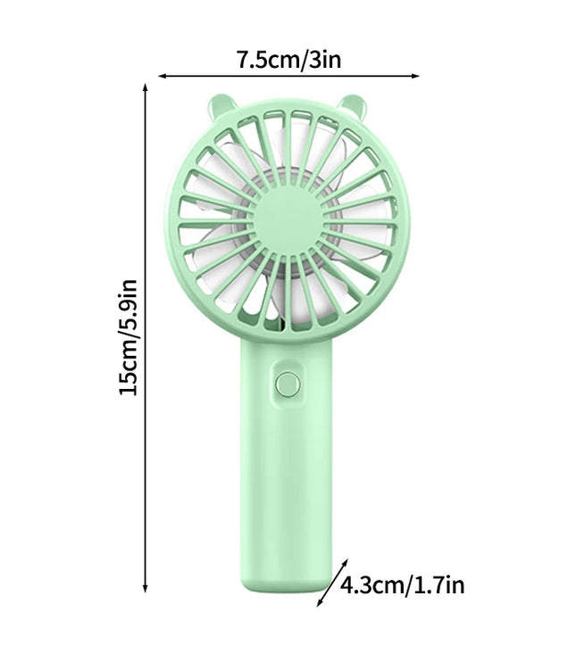 Cute Mini Portable Fan Mini Eyelash Fan Handheld Fan With Battery Office Outdoor Travel Small Fan Summer Refreshing Student Gift