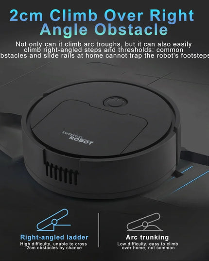 Fully Automatic Sweeping Robot Suction And Sweeping Mop Household Lazy Person Intelligent Three In One Sweeping Machine