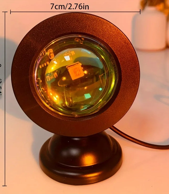 Sunset Light Projection LED Light with Remote Control, 16 Colors Night Light, RGB Lighted Sunrise Lights