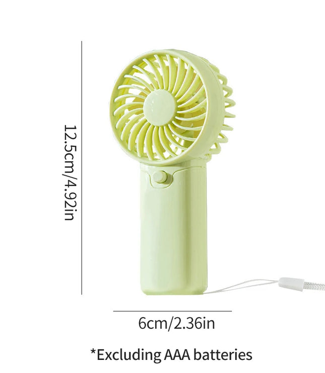 Cute Mini Portable Fan Mini Eyelash Fan Handheld Fan With Battery Office Outdoor Travel Small Fan Summer Refreshing Student Gift