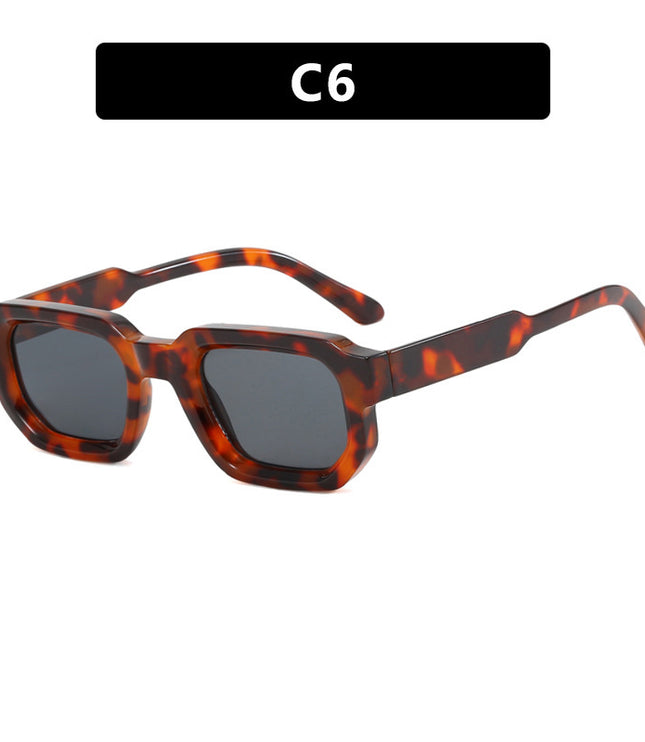 Square Small Frame Simple High-end Fashion Sunglasses