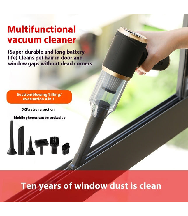 Household Car Portable Wireless Charging Handheld Vacuum Cleaner