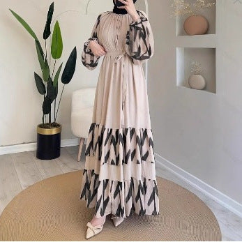 Djellaba Women's Striped Dress