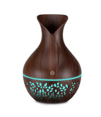 Dark wood grain