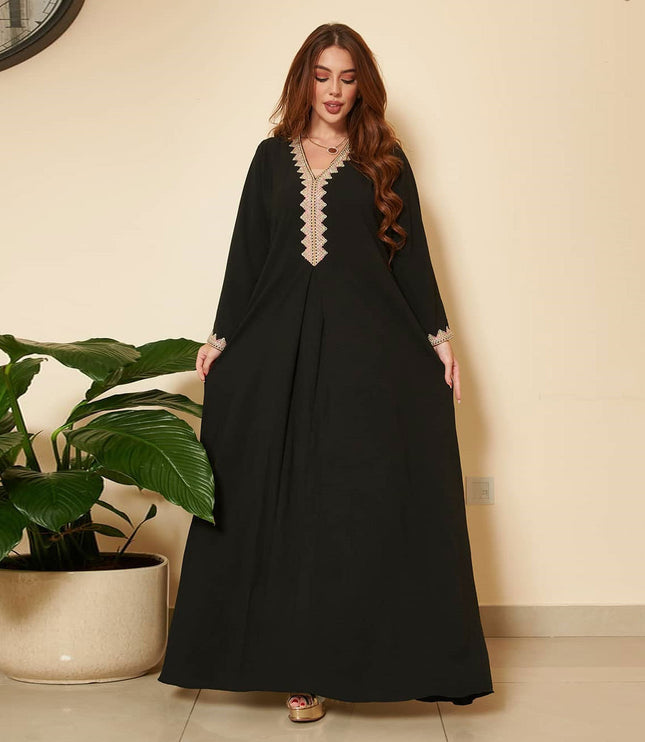 Middle East Muslim Women's Wear Swing Dress