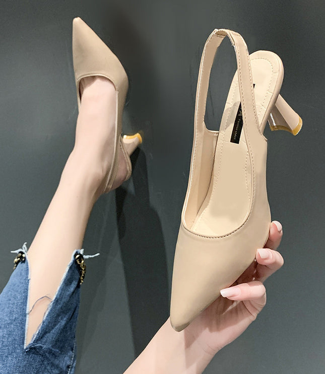 Pointed High Heels Women's Stiletto Toe Box Sandals