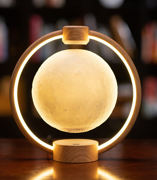Trends. Maglev Moon Light Bluetooth 3D Stereo Diy Colorful Glare