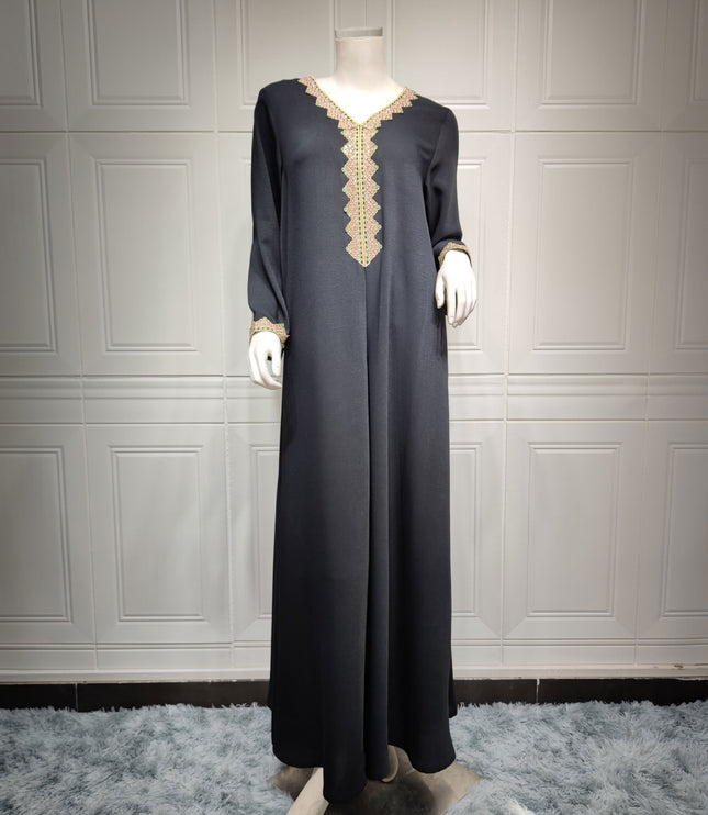 Middle East Muslim Women's Wear Swing Dress