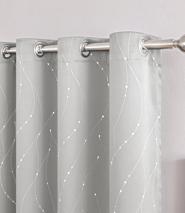 Modern Minimalist Furnishings Decorative Blackout Curtains
