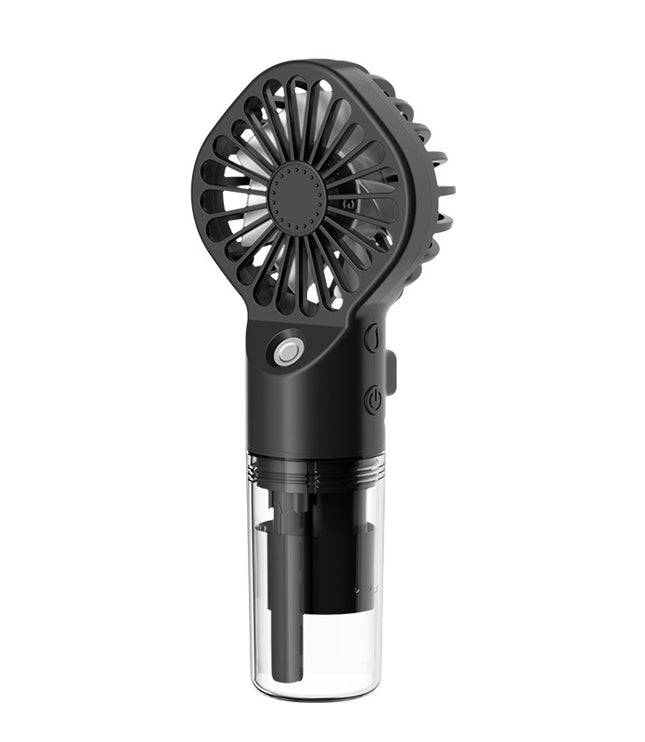 Portable Handheld Spray Fan 4-Speed Water Spray Mist Fan Summer Cooling Artifact USB Charging Summer Supplies Outdoor Mini Fan