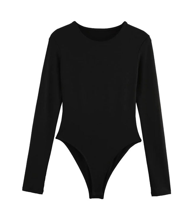 Women's Fashion Base Slim-fit Long-sleeved Jumpsuit