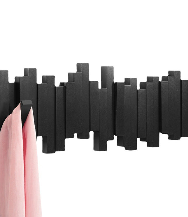 Creative Wall Wooden Pile Hook Wall Decoration Shelf