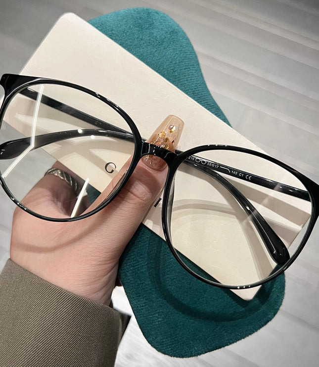 Large Frame Ultra-light TR Glasses Myopic Anti Blue-Ray