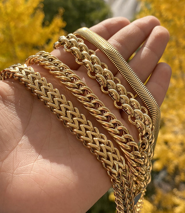 Stainless Steel Bracelet Electroplating Simple Style