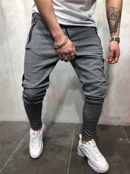 Muscular European And American Men's Cross-border Jogging Pants Fitness Training Fashion