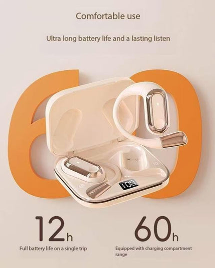 Intelligent AI Voice Open OWS Bluetooth Earphones For Directional Transmission And Ultra Long Battery Life