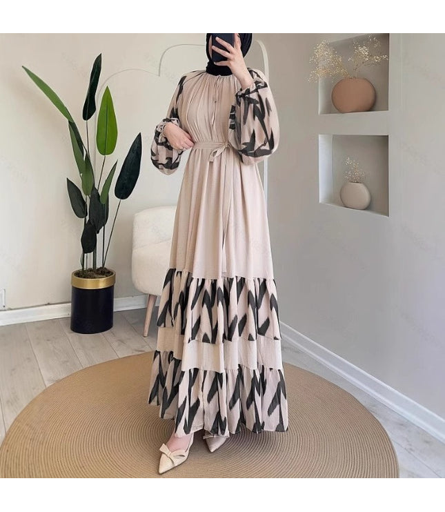 Djellaba Women's Striped Dress