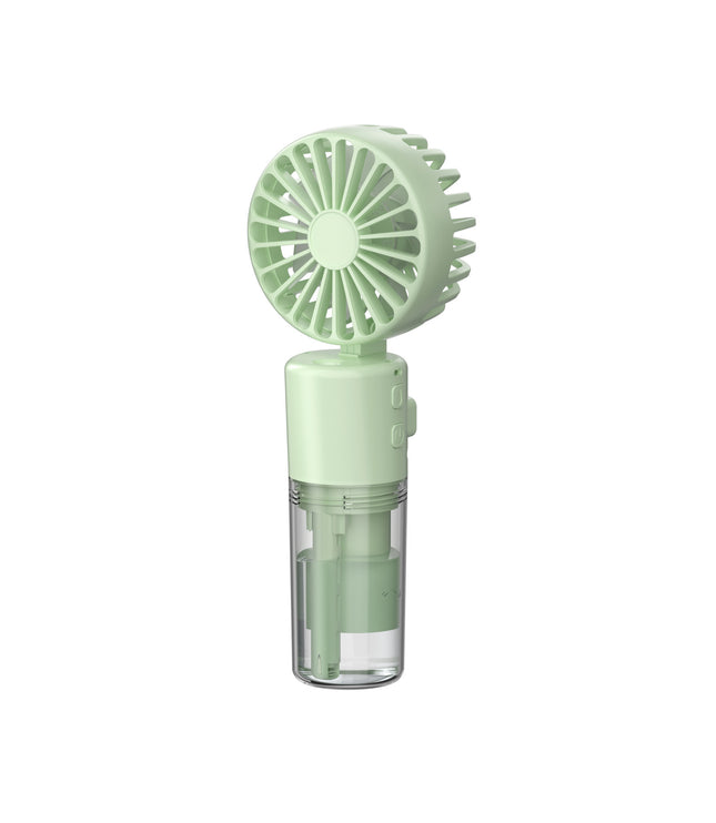 Portable Handheld Spray Fan 4-Speed Water Spray Mist Fan Summer Cooling Artifact USB Charging Summer Supplies Outdoor Mini Fan