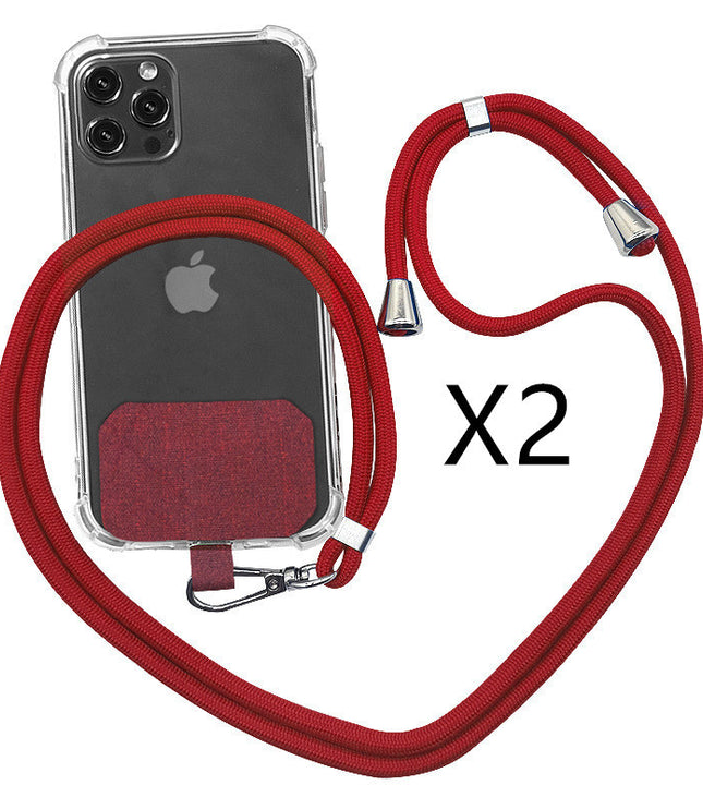 Strap Lanyard 9 Colors Soft Rope For Cell Phone Hanging Cord