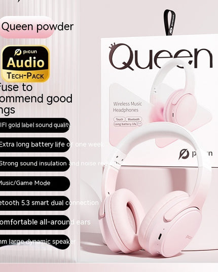 Headband Wireless Bluetooth Noise Canceling Headphones With Headset
