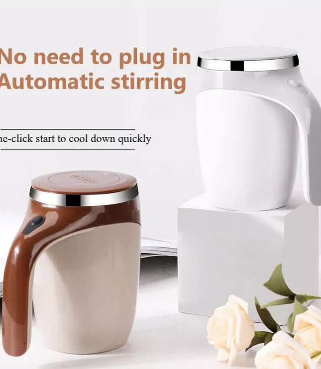 Rechargeable Model Automatic Stirring Cup Coffee Cup High Value Electric Stirring Cup Lazy Milkshake Rotating Magnetic Water Cup