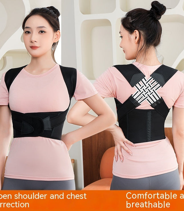 Adjustable Posture Corrector for Women- Back & Shoulder Support Brace