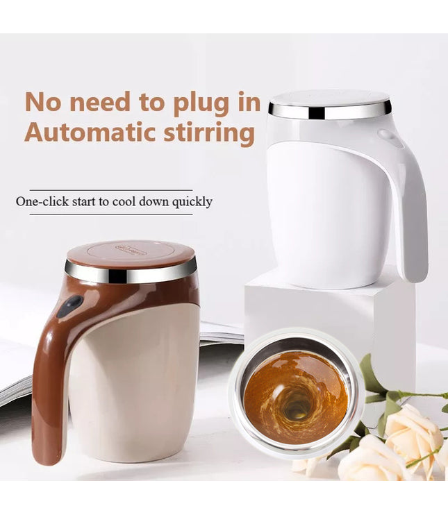 Rechargeable Model Automatic Stirring Cup Coffee Cup High Value Electric Stirring Cup Lazy Milkshake Rotating Magnetic Water Cup