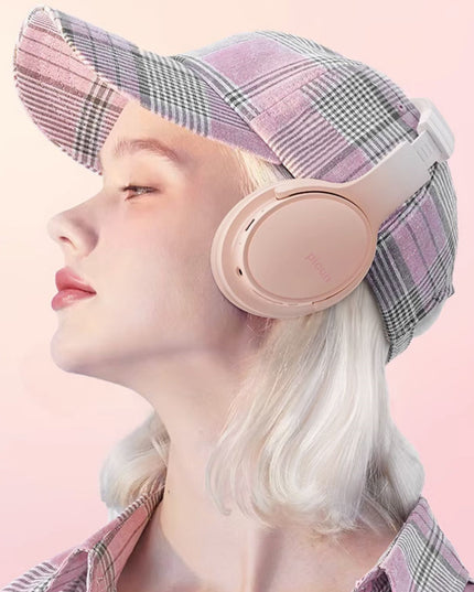 Headband Wireless Bluetooth Noise Canceling Headphones With Headset