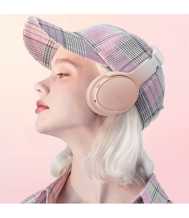 Headband Wireless Bluetooth Noise Canceling Headphones With Headset