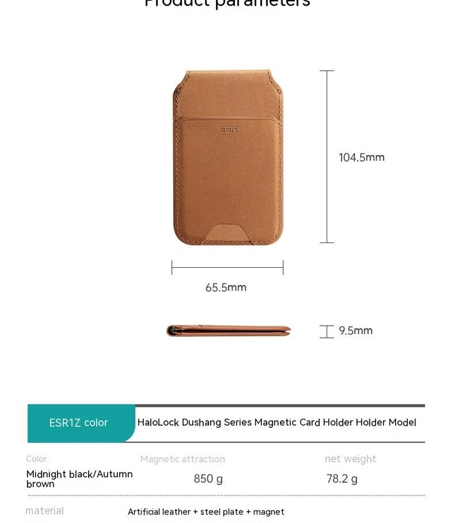Applicable To Magnetic Magsafe Mobile Phone Card Clamp Anti-lost Findmy