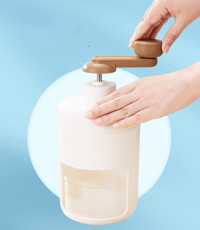 Kitchen Hand Block Shaving Machine Household Small Ice Maker Slush Machine Ice Breaking Artifact Soft Ice Ice Crusher Stall