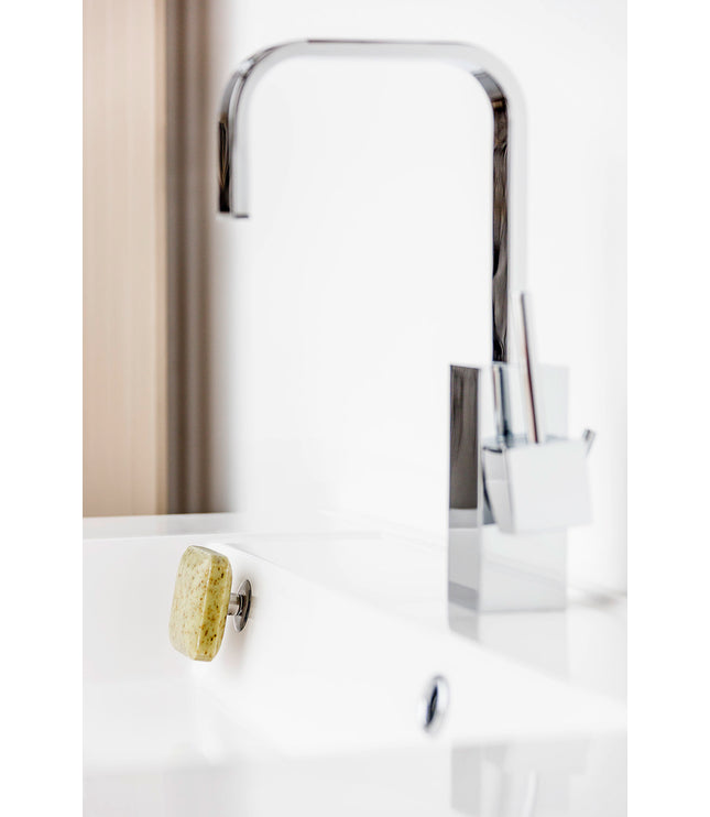 SAVONT Original Magnetic floating soap holder | Always dry & clean | Soap dish dispenser drainer for shower or sink